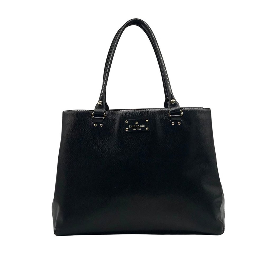 Kate Spade New York Black leather Wellesley Martine Tote bag